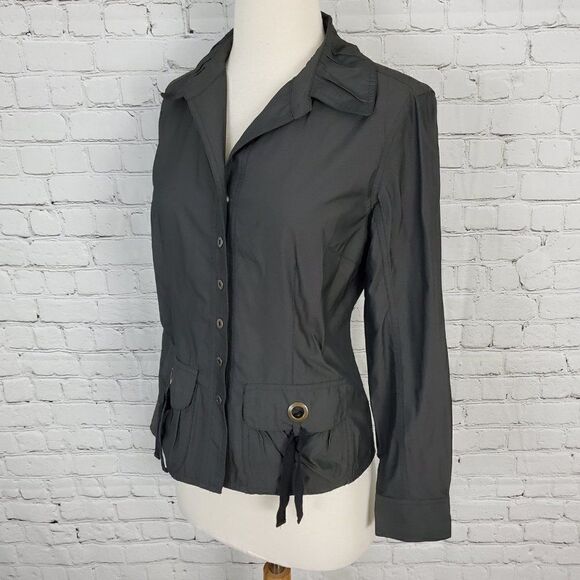 GERARD DAREL 𝅺Gray Lightweight Jacket 36 4 - Picture 3 of 6